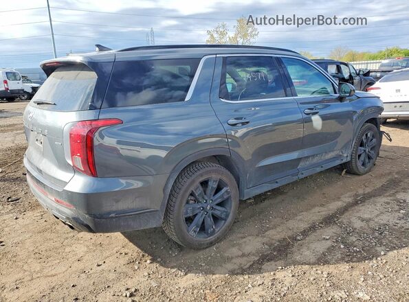 KM8R3DGEXRU801396 2024 HYUNDAI PALISADE Gray Trasero derecho