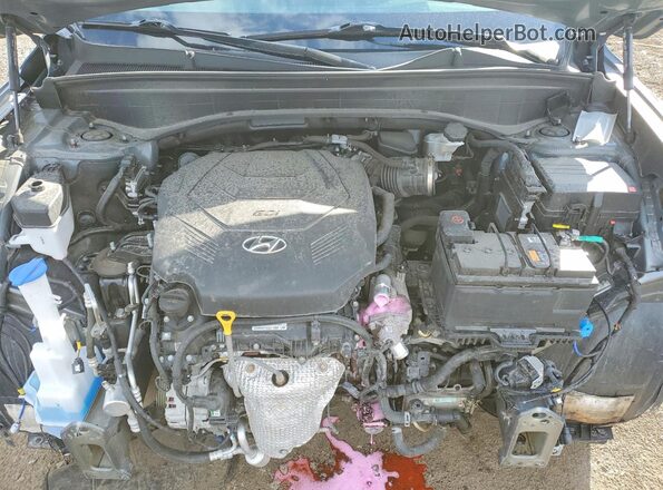 KM8R3DGEXRU801396 2024 HYUNDAI PALISADE Gray Vista del compartimento del motor