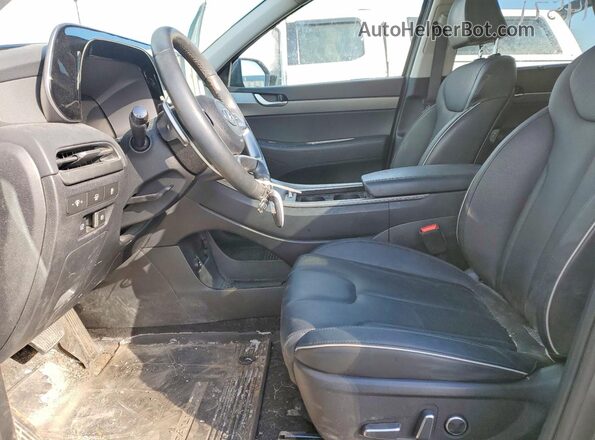 KM8R3DGEXRU801396 2024 HYUNDAI PALISADE Gray Vista interior delantera