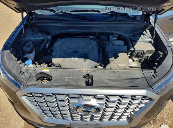 KM8R3DHE2MU246726 2021 HYUNDAI PALISADE Charcoal Շարժիչի բաժամունքի տեսք