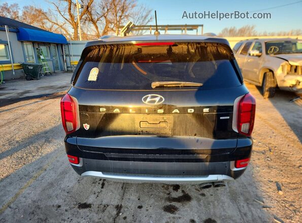 KM8R3DHE4MU254455 2021 HYUNDAI PALISADE Black 