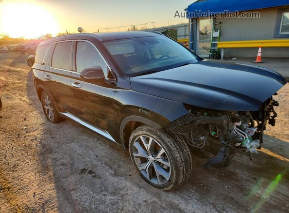KM8R3DHE4MU254455 2021 HYUNDAI PALISADE Black 