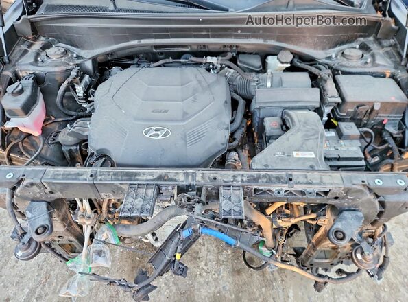 KM8R3DHE4MU254455 2021 HYUNDAI PALISADE Black 