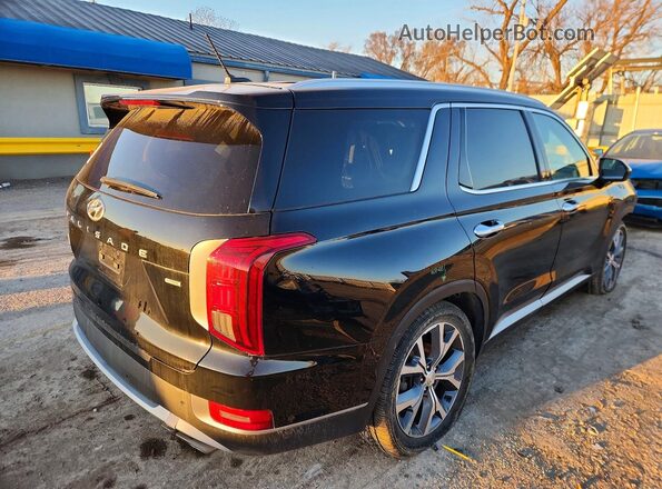 KM8R3DHE4MU254455 2021 HYUNDAI PALISADE Black 