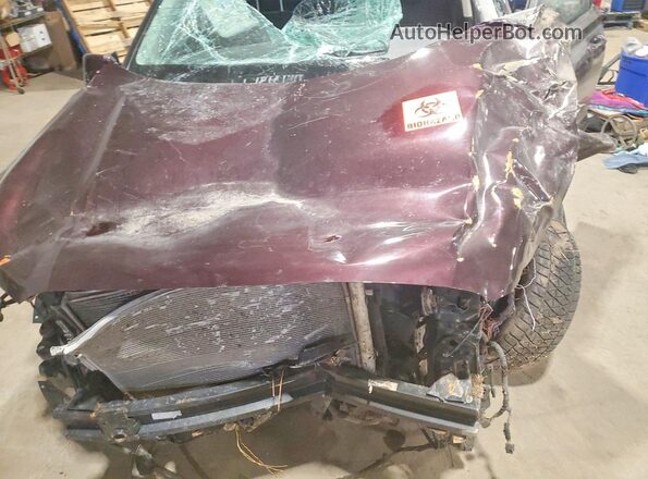 KM8R3DHE5LU054263 2020 HYUNDAI PALISADE Maroon Widok komory silnika