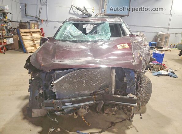 KM8R3DHE5LU054263 2020 HYUNDAI PALISADE Maroon Widok z przodu