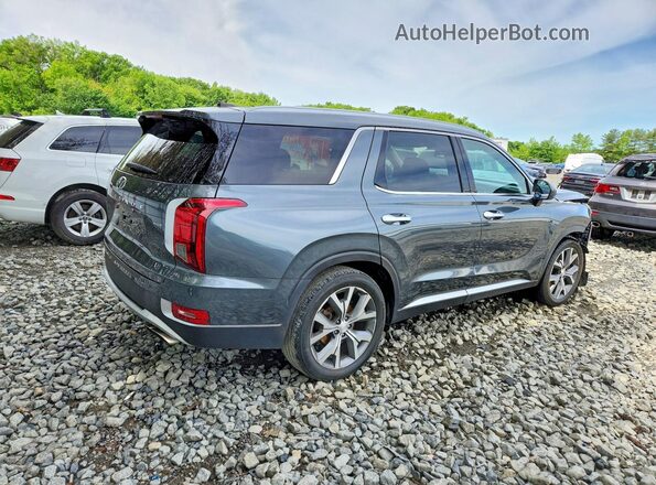 KM8R3DHE5MU324447 2021 HYUNDAI PALISADE Gray Tył prawy