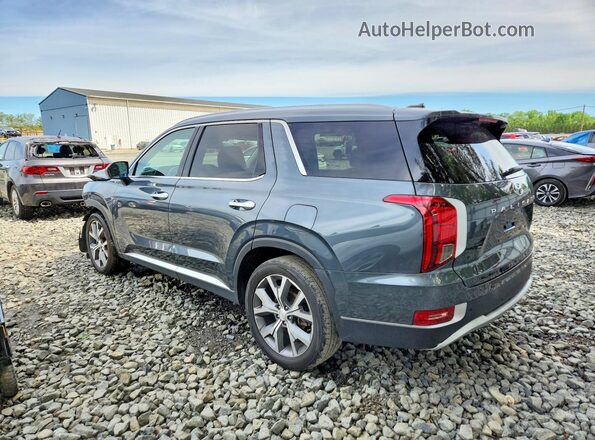 KM8R3DHE5MU324447 2021 HYUNDAI PALISADE Gray Tył lewy