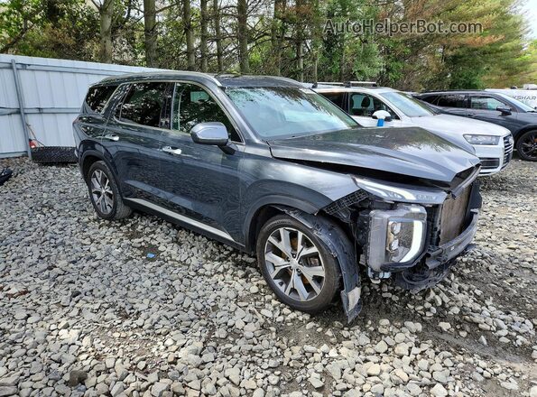 KM8R3DHE5MU324447 2021 HYUNDAI PALISADE Gray Przód prawy