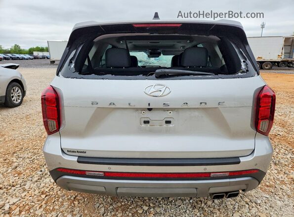 KM8R44GE2RU804662 2024 HYUNDAI PALISADE Silver Widok z tyłu