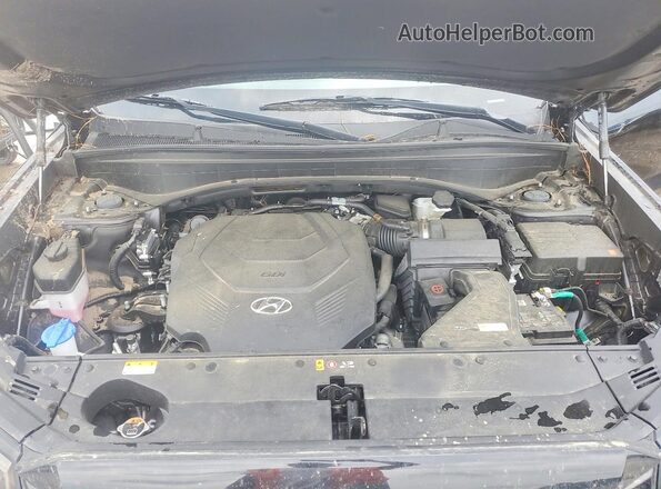 KM8R44GE2SU877603 2025 HYUNDAI PALISADE Black Widok komory silnika