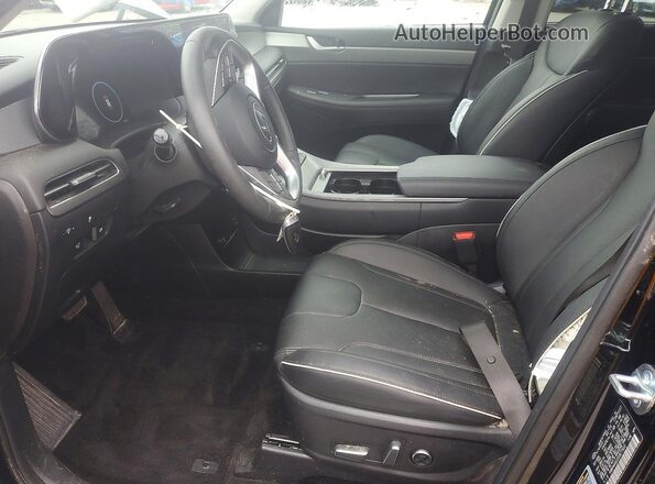 KM8R44GE2SU877603 2025 HYUNDAI PALISADE Black Widok wnętrza z przodu