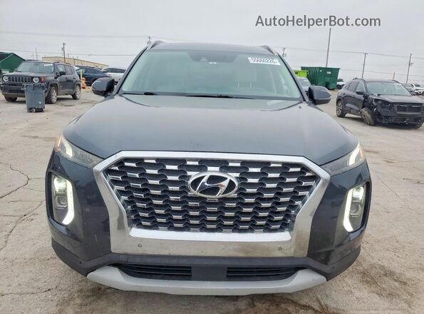 KM8R44HE1LU039000 2020 HYUNDAI PALISADE Gray Դիմացի տեսք