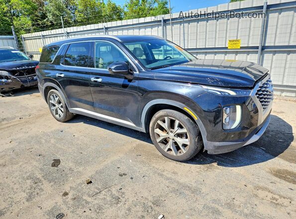 KM8R44HE1MU232118 2021 HYUNDAI PALISADE Черный Передняя правая четверть