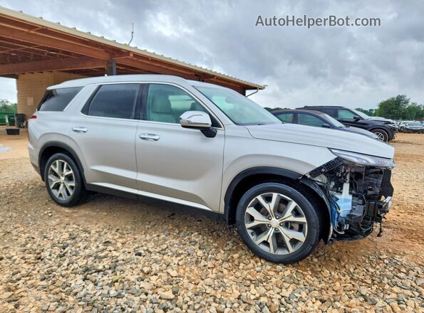 KM8R44HE1MU292285 2021 HYUNDAI PALISADE Silver Առջևի աջ