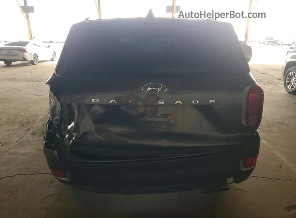 KM8R44HE2LU087539 2020 HYUNDAI PALISADE Gray Rear view