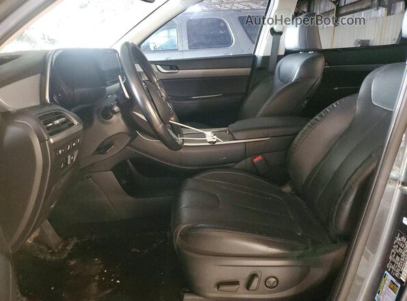 KM8R44HE2LU087539 2020 HYUNDAI PALISADE Gray Front interior view