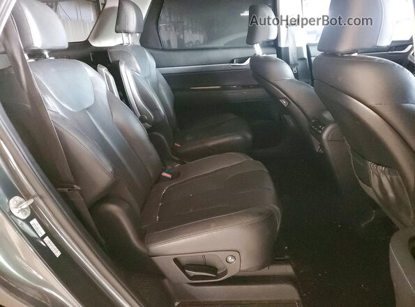 KM8R44HE2LU087539 2020 HYUNDAI PALISADE Gray Rear interior view