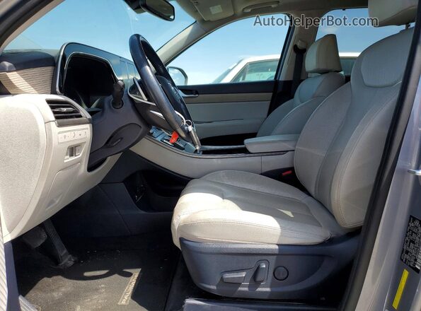 KM8R44HE2LU159601 2020 HYUNDAI PALISADE Gray Front interior view