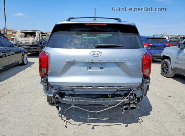 KM8R44HE2LU159601 2020 HYUNDAI PALISADE Gray Rear view