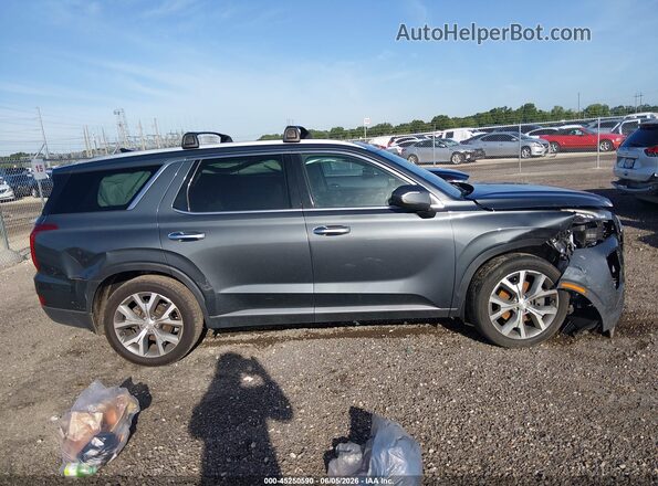 KM8R44HE3MU231276 2021 HYUNDAI PALISADE Серый Вид щитка приборов