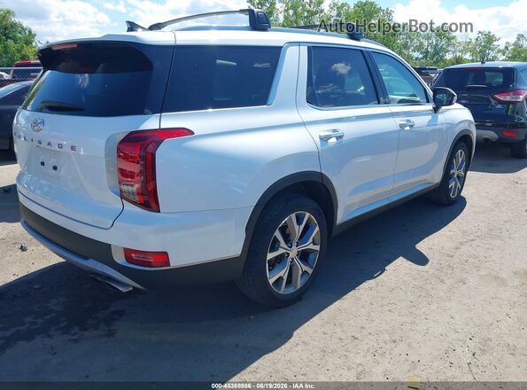 KM8R44HE4MU179060 2021 HYUNDAI PALISADE White Հետևի աջ