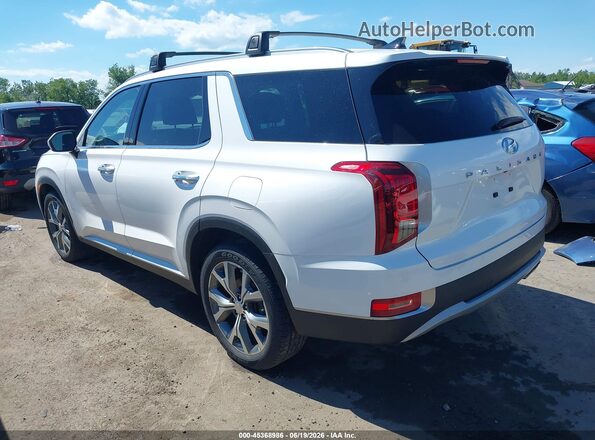 KM8R44HE4MU179060 2021 HYUNDAI PALISADE White Հետևի ձախ