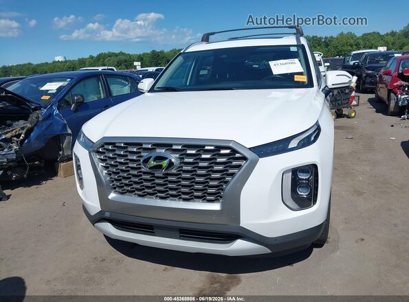 KM8R44HE4MU179060 2021 HYUNDAI PALISADE White Սարքավորումների վահանակի տեսք