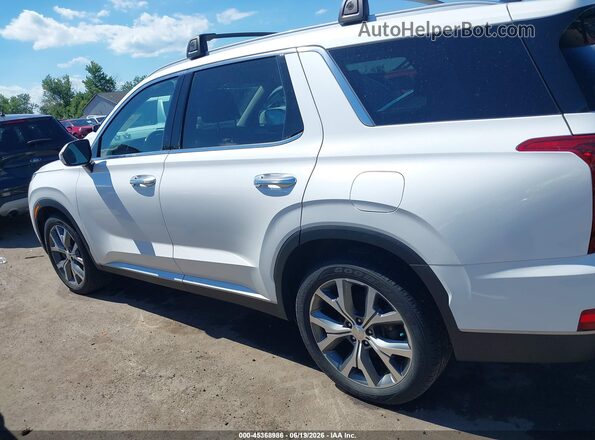 KM8R44HE4MU179060 2021 HYUNDAI PALISADE White Սալոնի 360 աստիճան տեսք