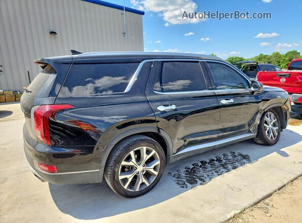 KM8R44HE4MU244196 2021 HYUNDAI PALISADE Черный Задняя правая четверть