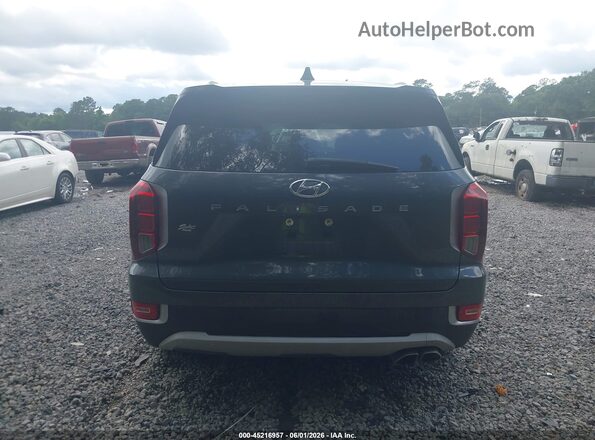 KM8R44HE5NU339965 2022 HYUNDAI PALISADE Teal 