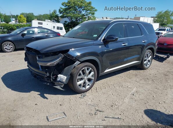 KM8R44HE6LU065415 2020 HYUNDAI PALISADE Black Передня ліва чверть