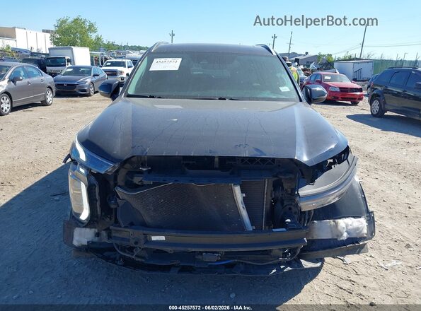 KM8R44HE6LU065415 2020 HYUNDAI PALISADE Black Вид задньої частини салону