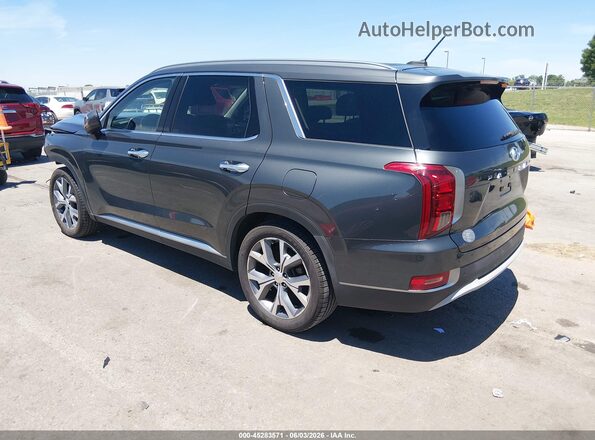 KM8R44HE7LU054634 2020 HYUNDAI PALISADE Gray Հետևի ձախ