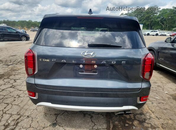KM8R44HE7LU157617 2020 HYUNDAI PALISADE Серый Вид сзади