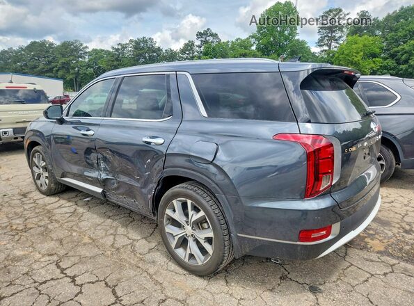 KM8R44HE7LU157617 2020 HYUNDAI PALISADE Серый Задняя левая четверть
