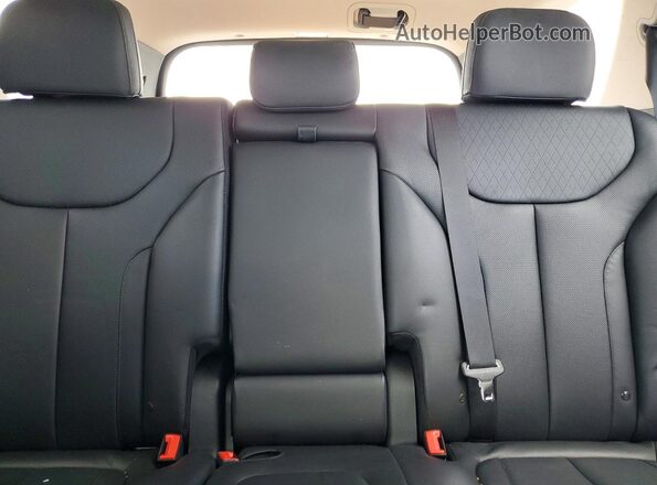KM8R44HE7NU401446 2022 HYUNDAI PALISADE Gray Вид задніх сидінь