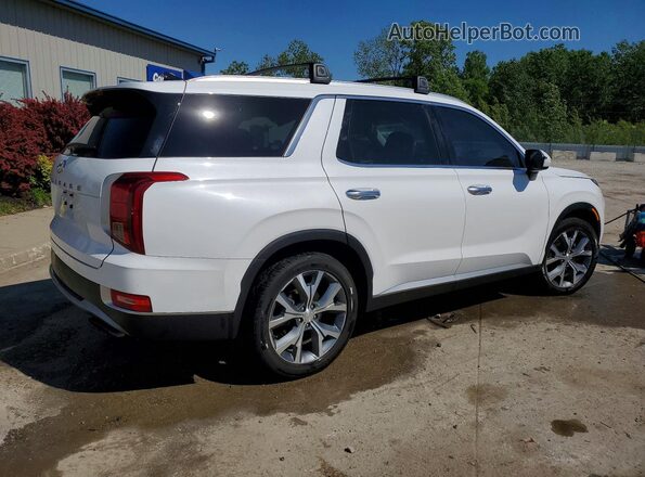 KM8R44HE8MU242306 2021 HYUNDAI PALISADE White 