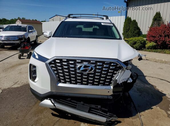 KM8R44HE8MU242306 2021 HYUNDAI PALISADE White 