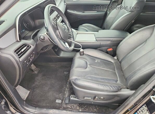 KM8R44HE9LU061813 2020 HYUNDAI PALISADE Black Front interior view