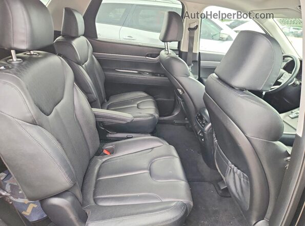 KM8R44HE9LU061813 2020 HYUNDAI PALISADE Black Rear interior view