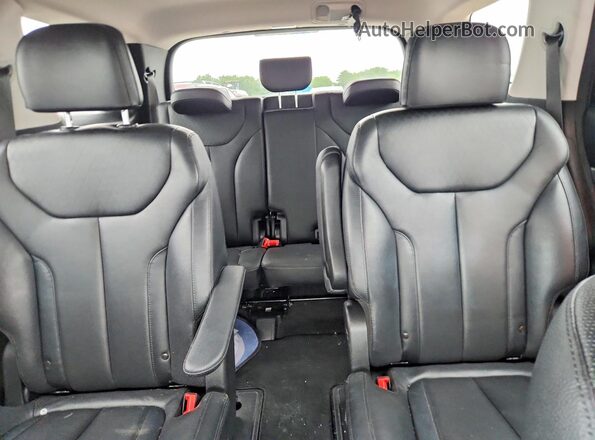 KM8R44HE9LU061813 2020 HYUNDAI PALISADE Black Rear seats view