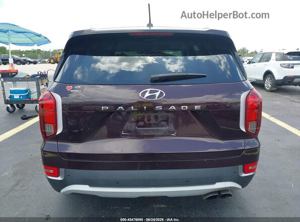 KM8R44HE9LU084072 2020 HYUNDAI PALISADE Purple 