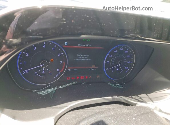 KM8R44HEXLU064512 2020 HYUNDAI PALISADE Black Vista del cuadro de instrumentos