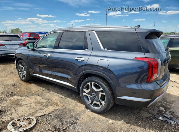 KM8R4DGE2RU744544 2024 HYUNDAI PALISADE Gray Հետևի ձախ