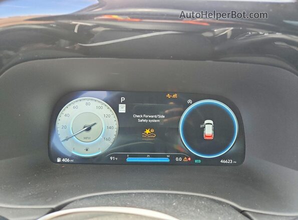 KM8R4DGE2RU744544 2024 HYUNDAI PALISADE Gray Սարքավորումների վահանակի տեսք