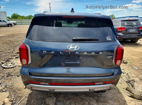 KM8R4DGE2RU744544 2024 HYUNDAI PALISADE Gray Հետևի տեսք