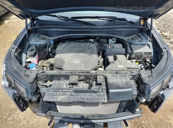 KM8R4DGE2RU744544 2024 HYUNDAI PALISADE Gray Շարժիչի բաժամունքի տեսք