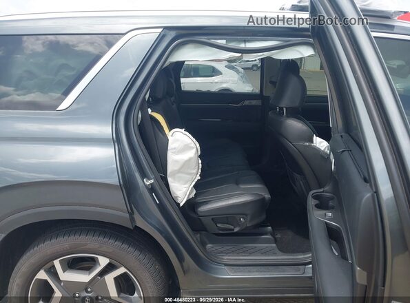 KM8R4DGE5PU492673 2023 HYUNDAI PALISADE Gray Вид наклейки з VIN-кодом