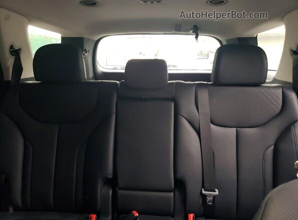 KM8R4DGE5PU628266 2023 HYUNDAI PALISADE Белый Вид задних сидений